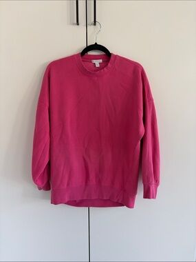 Beyond Yoga Pink Oversize Sweatshirt